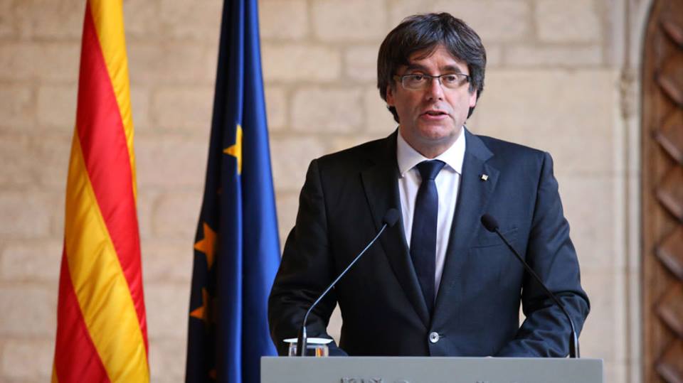 Пучдемон не будет бороться за пост главы Каталонии