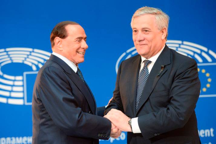 Таяни готов быть премьером в случае победы партии Берлускони на выборах в Италии