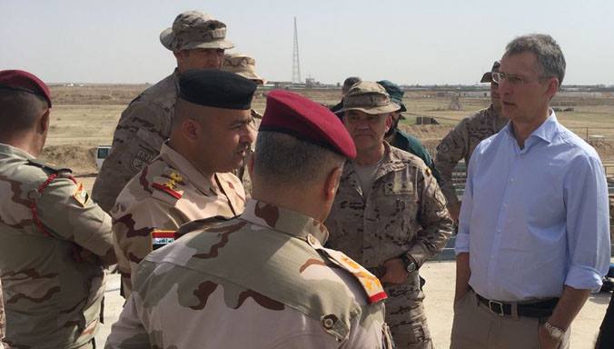Генеральный секретарь НАТО прибыл в Ирак