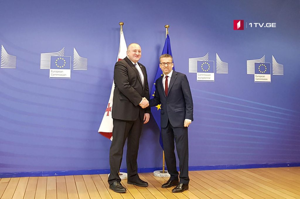 Георгий Маргвелашвили – Грузия и ЕС усилят сотрудничество в вопросах науки и инноваций