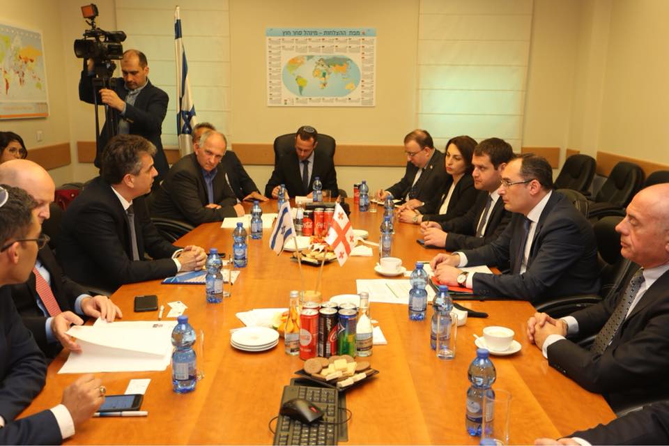 Грузия согласилась увеличить торговый оборот с Израилем до одного миллиарда долларов в течение пяти лет