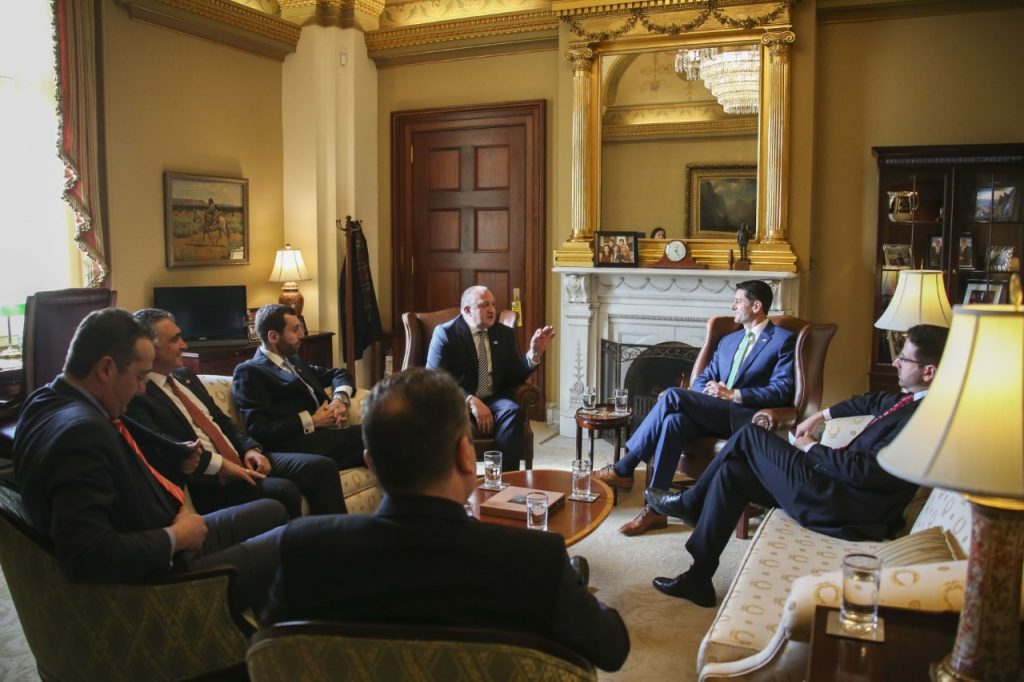 Георгий Маргвелашвили проводит встречи в Конгрессе США