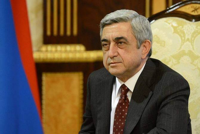 Armenian Prime Minister Serzh Sargsyan resigned