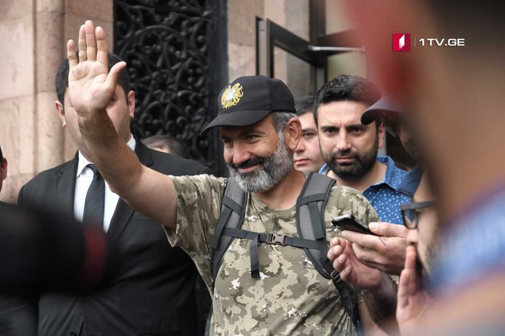 Nikol Pashinyan is the only candidate nominated to the post of Prime Minister of Armenia
