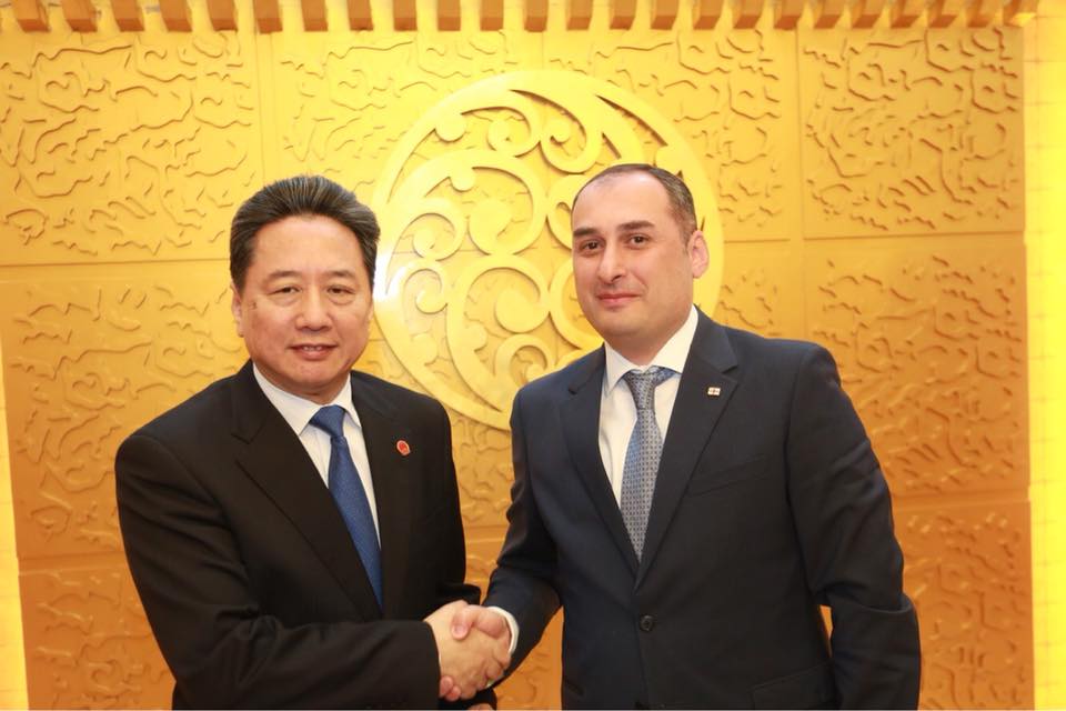 China to assist Georgia in developing Trans-Caspian International Transport Corridor