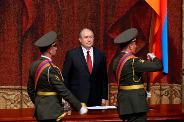 Четвертый президент Армении вступил в должность