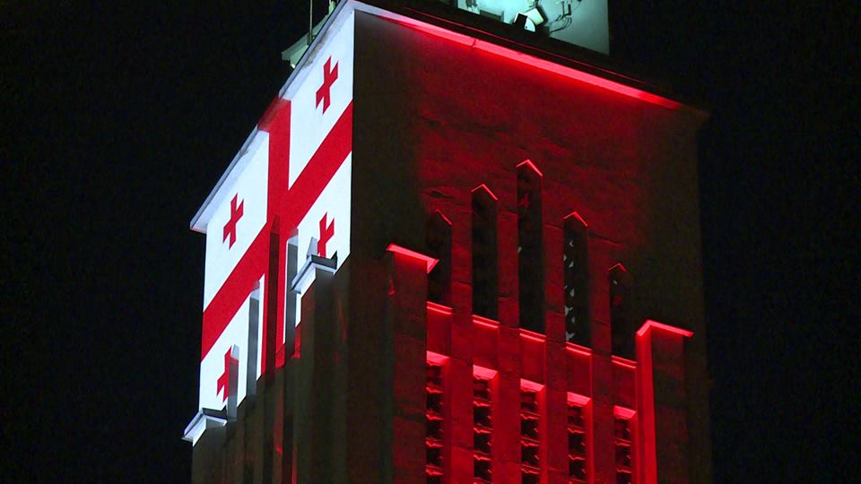Sightseeing sites in different cities to be lit in Georgian flag colors on May 26