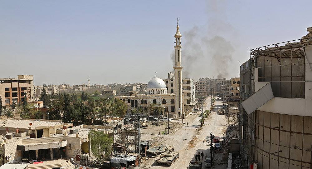 Сирийские правительственные силы взяли под полный контроль Восточную Гуту