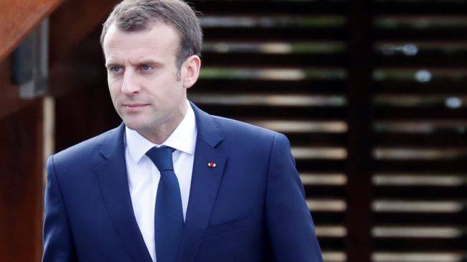 Эммануэль Макрон - У Франции есть доказательства использования химоружия в Сирии на прошлой неделе