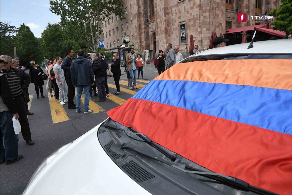 Actions of civil disobedience have been resumed in Armenia