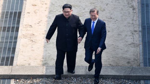 Ким Чен Ин  призвал южнокорейского лидера «положить конец конфронтации»