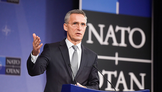 NATO supports actions of US, UK and France against Syria