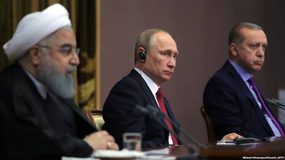 Владимир Путин - Россия, Иран и Турция договорились координировать усилия против  терроризма