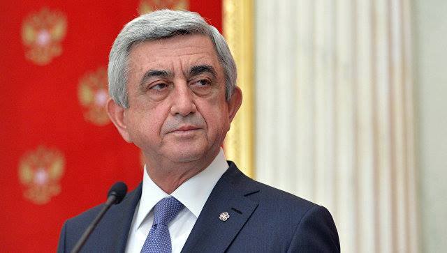 Serzh Sargsyan extends condolences to Georgian president