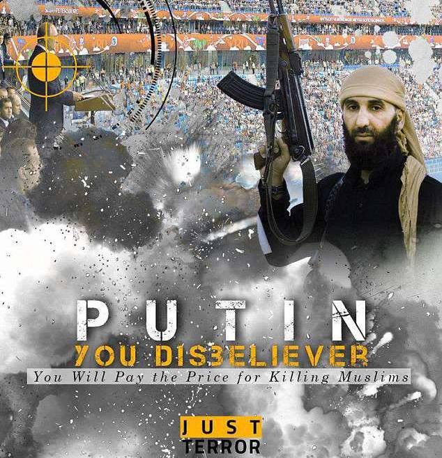 "İslam dövlətinin" Putinə təhdidi
