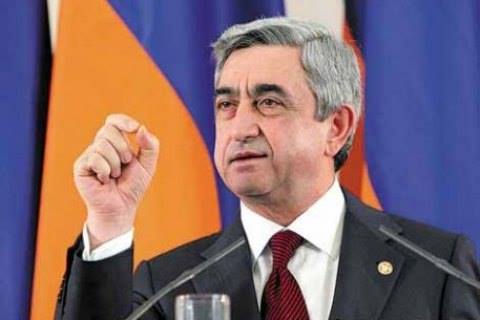 Сержа Саргсяна представили на должность премьер - министра Армении