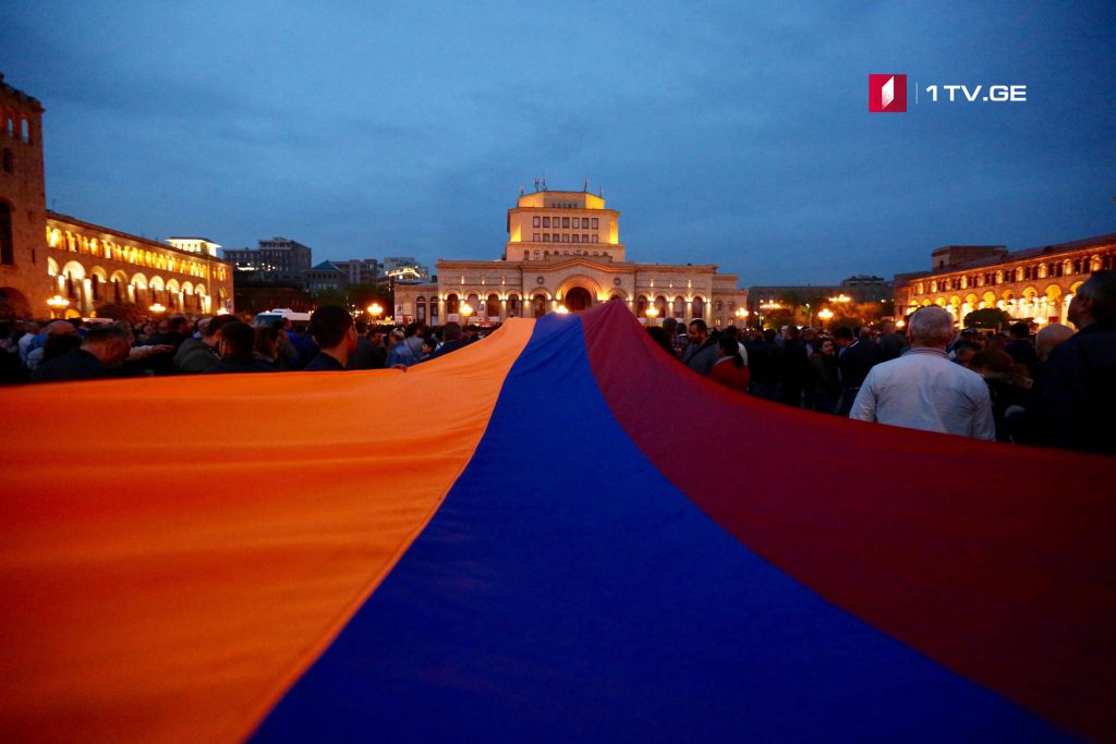 Երևանում, Բաղրամյան պողոտայում, բողոքի ցույցը վերսկսվելու է վաղը առավոտյան