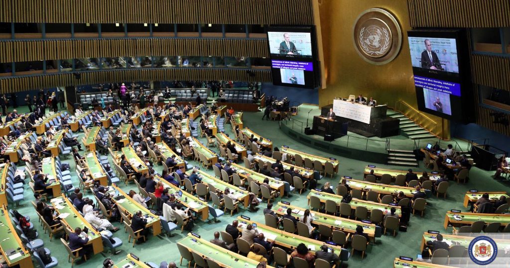 Михаил Джанелидзе говорил в ООН о мирной инициативе Грузии