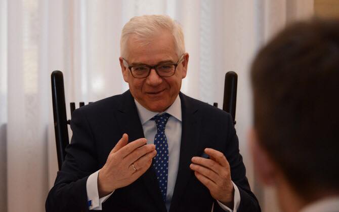 Министр иностранных дел Польши - Мы должны выполнить обещание и предоставить Грузии перспективу членства в НАТО
