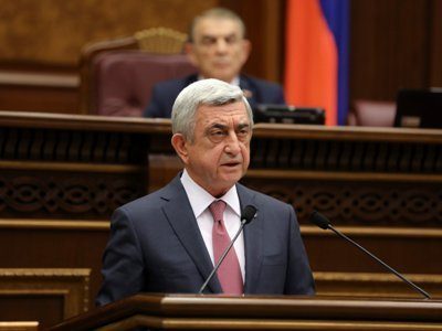 Сержа Саргсяна избрали премьер-министром Армении