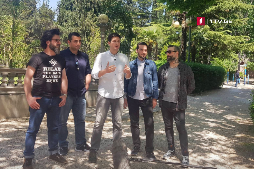 Promo-video for Georgian contenders of ESC being shoot in Ilia Garden