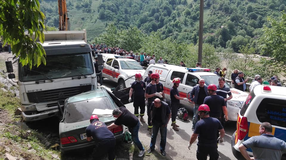 Five killed in car accident in Adjara region