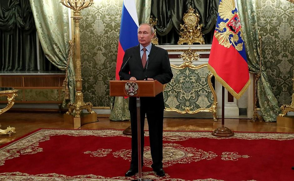 В Москве пройдет инаугурация Владимира Путина