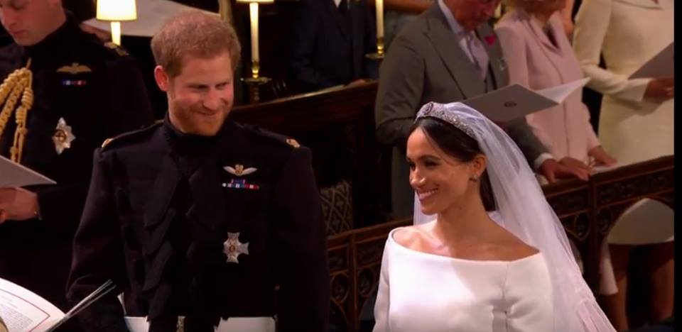 Церемония венчания принца Гарри и Меган Маркл (фото)