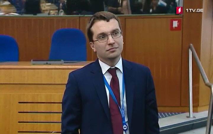 Representative of Russia avoided questions of First Channel’s Journalist at Strasbourg Court