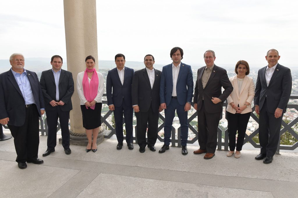 Irakli Kobakhidze hosted members of US delegation