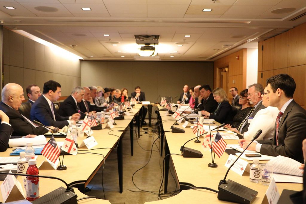 State Department hosts the U.S.-Georgia Partnership Commission Working Group Meeting on Democracy