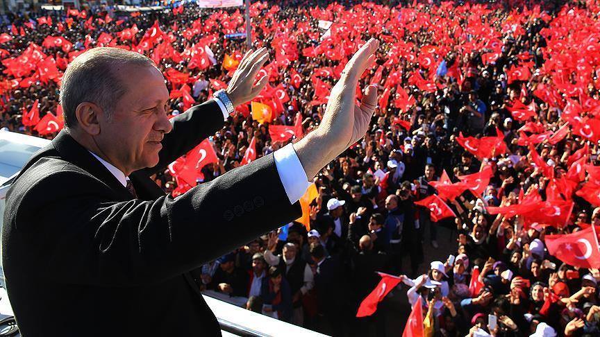 Реджеп Тайип Эрдоган начнет свою предвыборную кампанию 26 мая с города Эрзурум