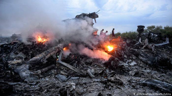 По заключению экспертов, в 2014 году лайнер «Малайзийских авиалиний» был сбит  российскими вооруженными силами