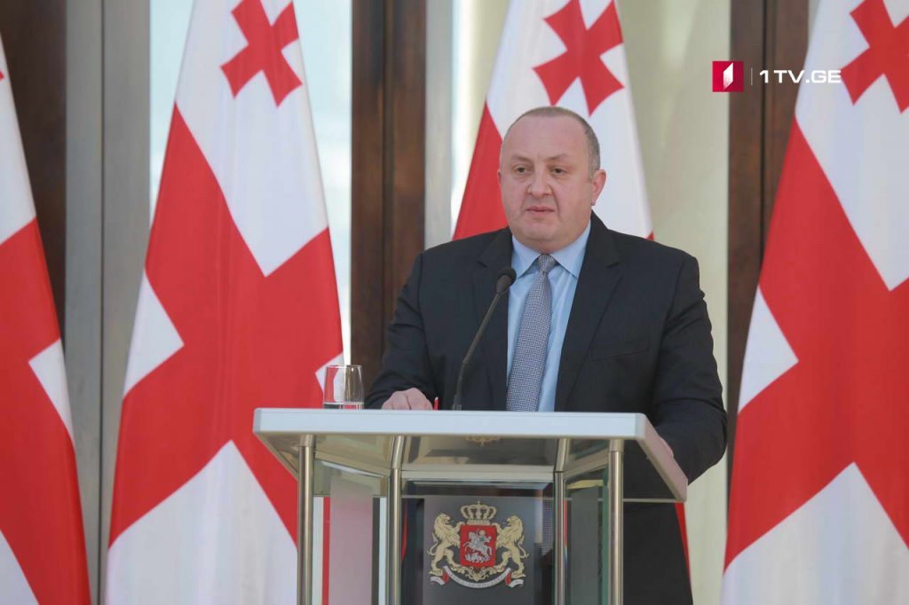 Президент Грузии поздравляет грузинскую медию с Всемирным днем свободы печати