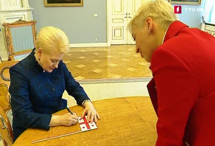 Dalia Grybauskaitė – You are on right path, Georgia’s future depends on you