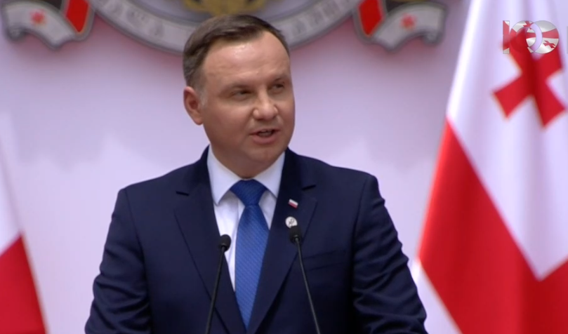 Andrzej Duda: Georgia is distinguished in region by its dedication and commitment to sovereignty and freedom