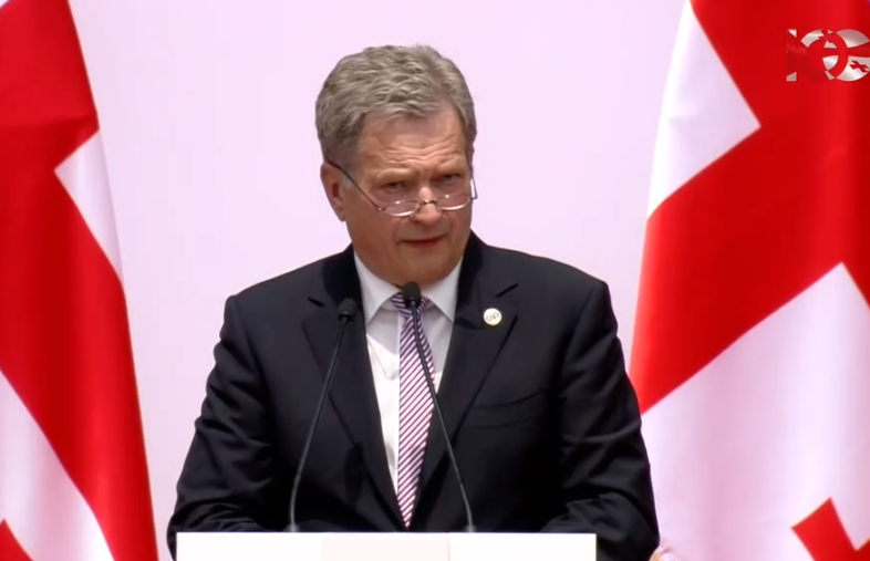 Sauli Niinistö: Georgia has made great progress in implementation of reforms and I hope country will keep on this path