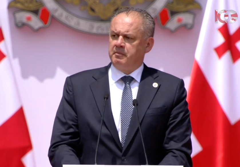 Andrej Kiska: You are our friends and we are with you and we fight together