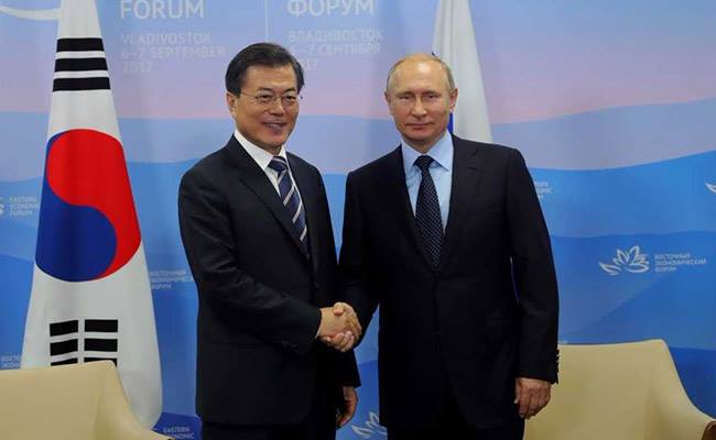 Президент Южной Кореи встретится с Владимиром Путиным