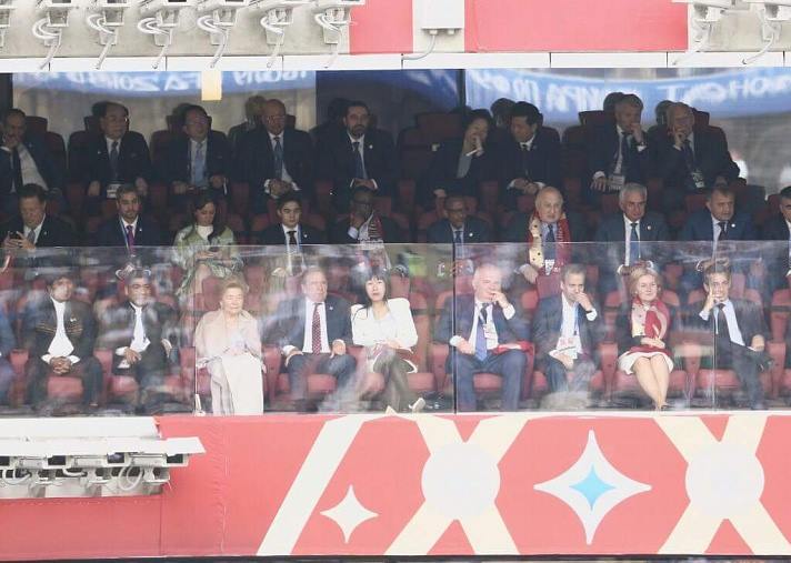 Церемонию открытия Чемпионата мира посетили де-факто лидеры т.н Южной Осетии и Абхазии