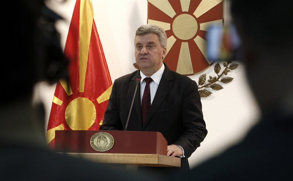Президент Македонии отказался подписать соглашение об изменении названия страны