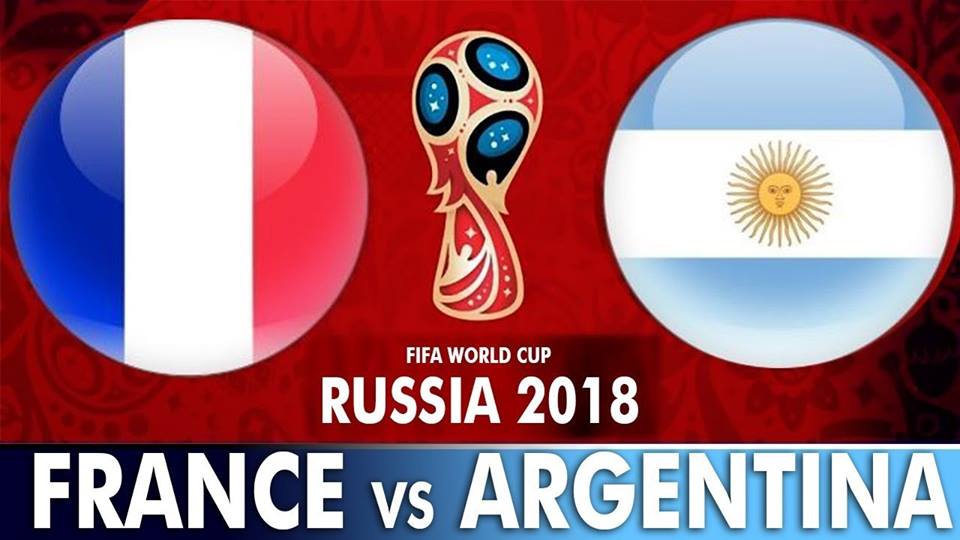 FIFA World Cup – 1/8 final: France vs. Argentina