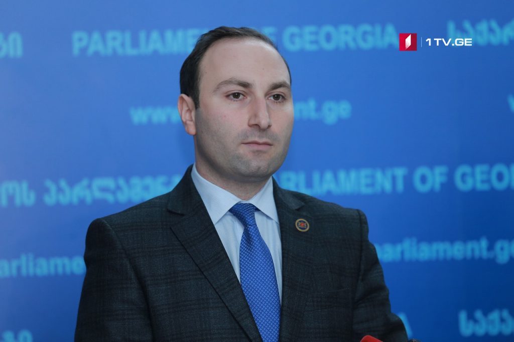 Anri Okhanashvili – Parliamentary Majority presented candidacy of PM to President to be signed