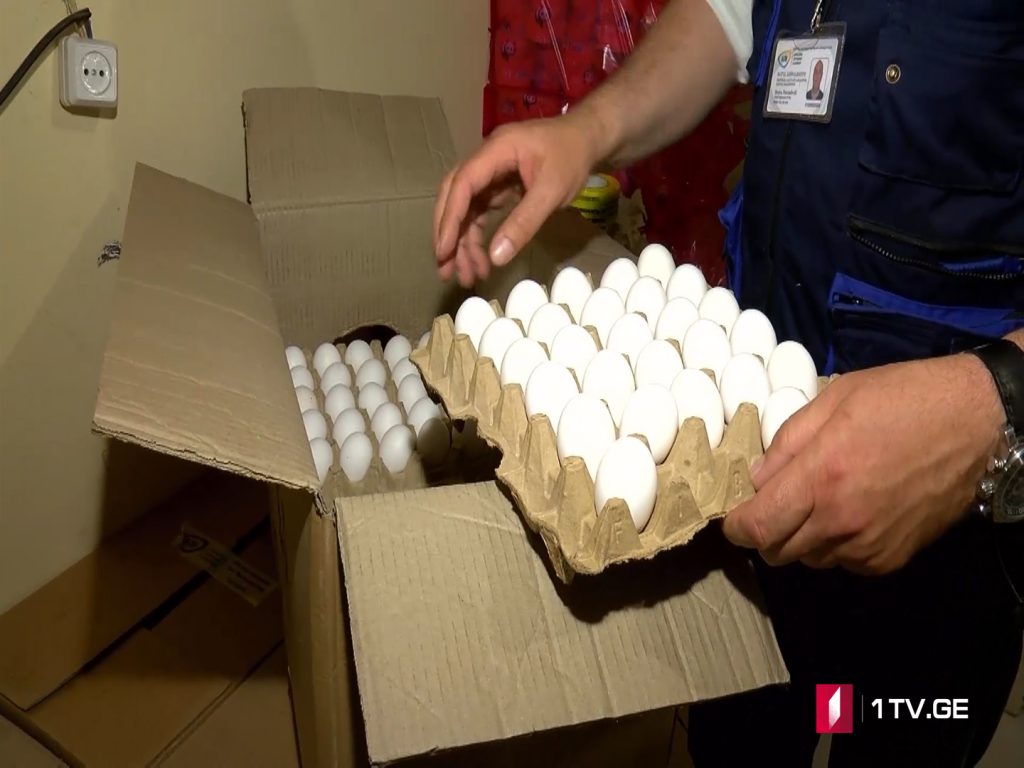 Национальное агентство продовольствия опечатало 21 600 яиц без этикеток