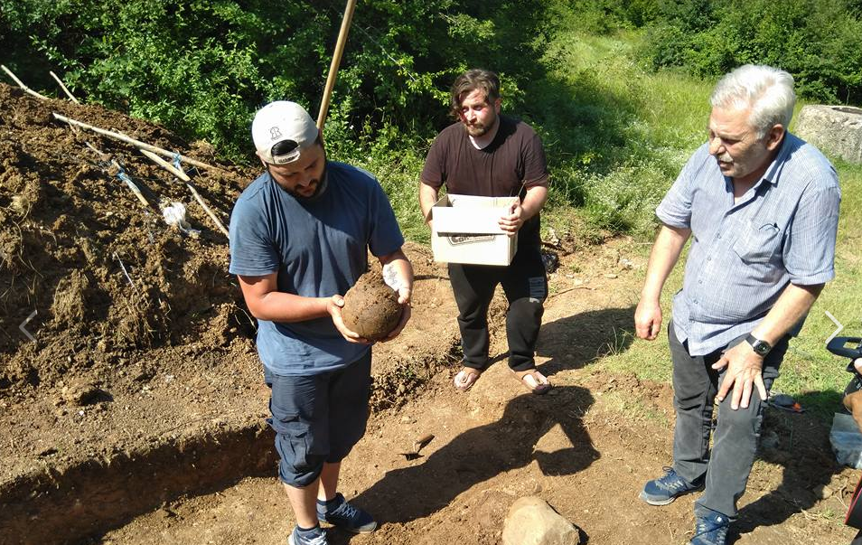 Archaeological discovery in Kakheti