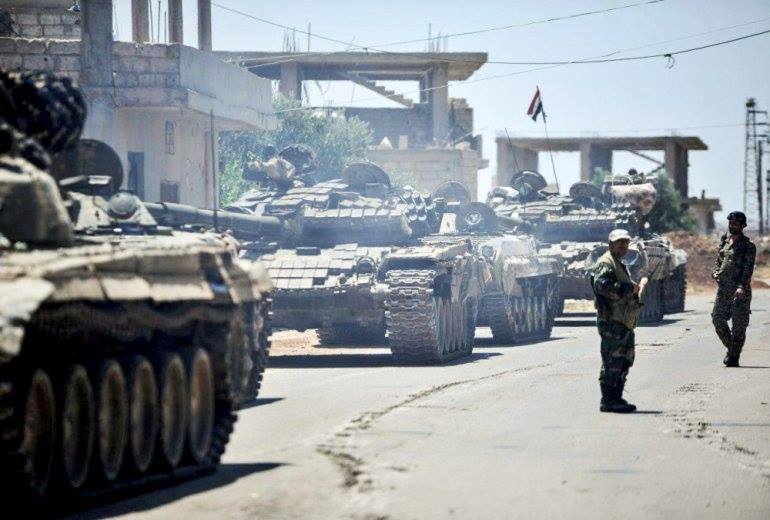 Правительственная армия заняла в Сирии город Бусра аль-Шам