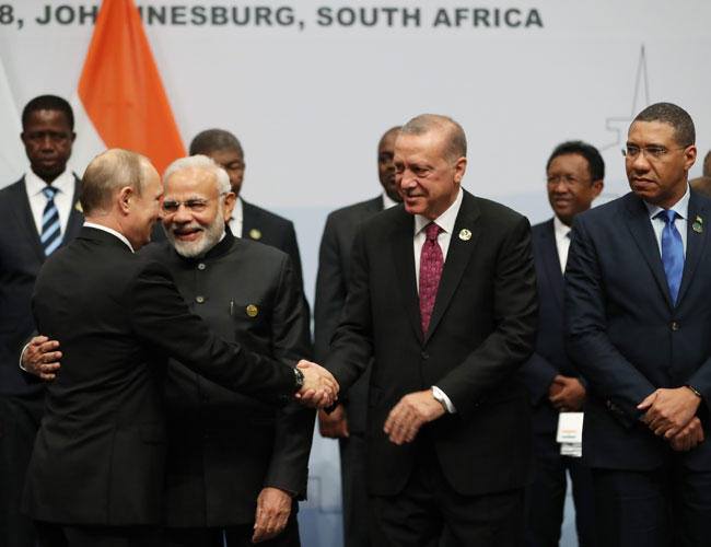 Rəcəb Tayyib Ərdoğan Türkiyənin BRICS aliyansına üzv olmasını tələb edir