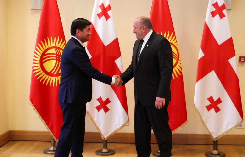 Георгий Маргвелашвили принял премьер - министра Киргизии
