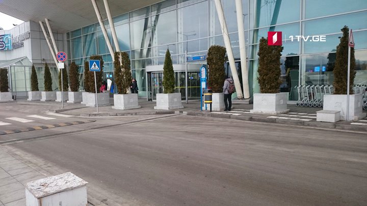 Тбилисский международный аэропорт, несмотря на сильный туман и пыльную погоду, работает беспрепятственно