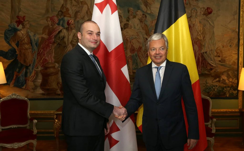 Вице-премьер Бельгии оценивает прогресс Грузии в результате проведенных реформ на пути интеграции в Евросоюз как впечатляющий